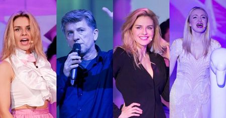Natasza Urbańska i Barbara Kurdej-Szatan jako dwie blondynki na próbie otwartej w teatrze VARIETE [zdjęcia]