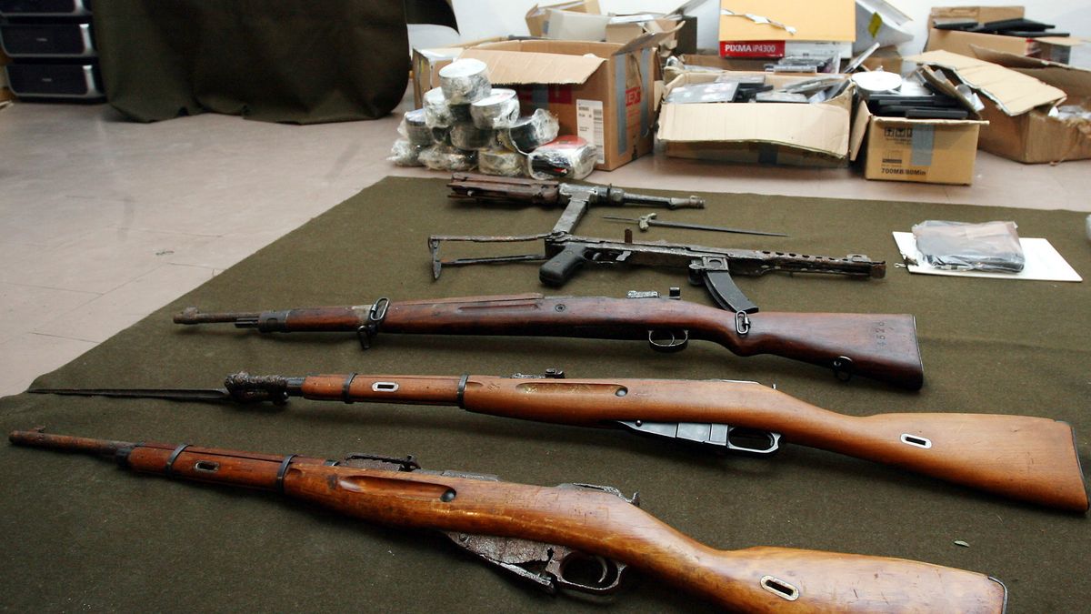 Najczęściej przemycana jest broń pneumatyczna. W zeszłym roku i pierwszym półroczu br. funkcjonariusze ujawniki 525 szt. broni pneumatycznej.