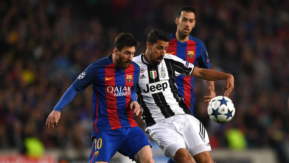Na zdjęciu (od lewej): Lionel Messi, Sami Khedira