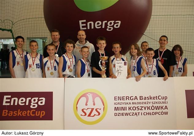 Zwycięska drużyna chłopców - SP 21 Radom 
