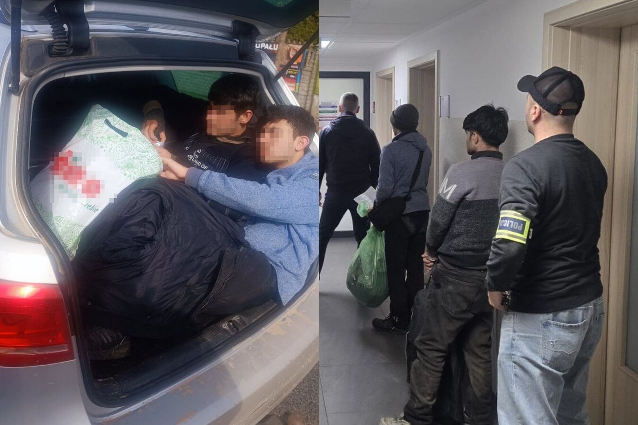 Sześciu obcokrajowców w jednym Passacie. Ukrainiec w areszcie