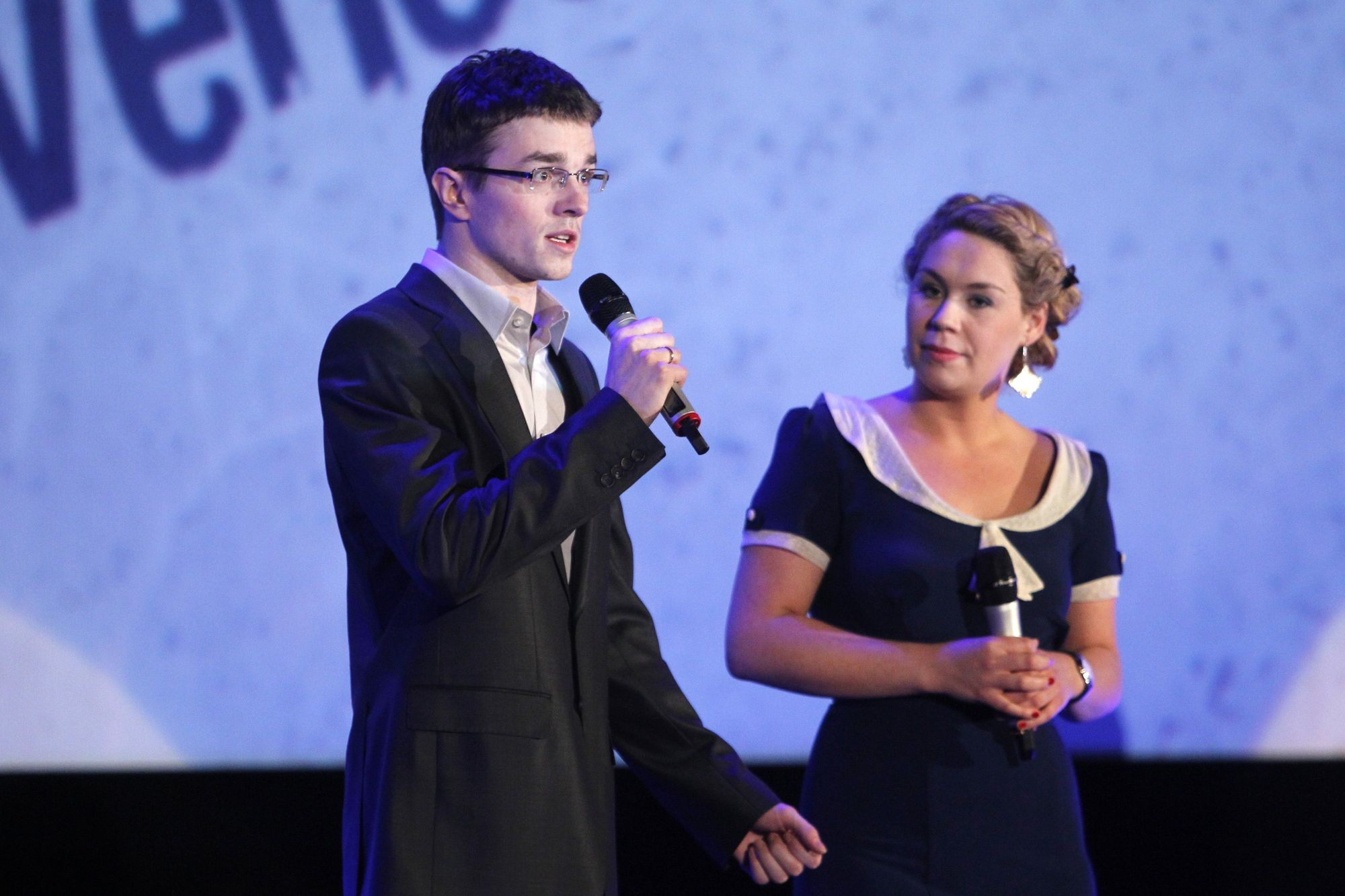 Szymon Miszczak na "OFF Camera Festival" w Krakowie, 2011