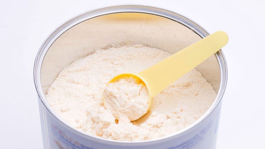 Mleko w proszku w puszce