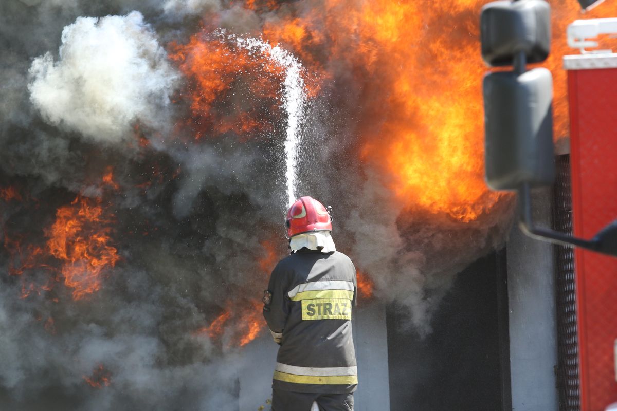 Do pożaru doszło przy ul. Sokolej w Lublinie [zdj. ilustracyjne] 