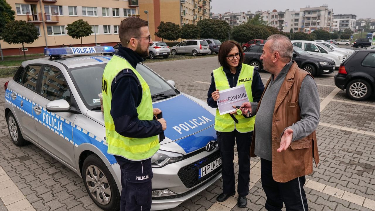 Policjanci promowali Europejski Dzień Bez Ofiar Śmiertelnych na Drogach