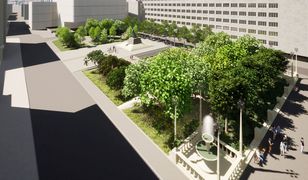 Katowice. Miasto stawia na zieleń, zamiast parkingu będą drzewa i fontanna