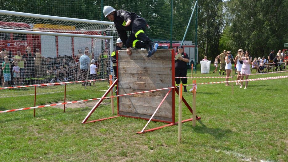 Zawody sportowo-pożarnicze w Łąkiem
