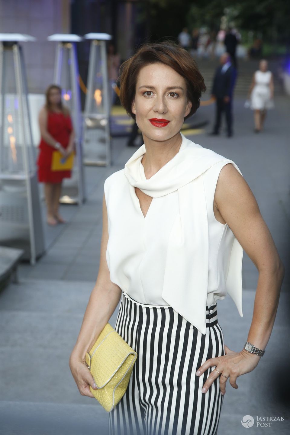 Maja Ostaszewska -  premiera serialu Diagnoza TVN, 2017