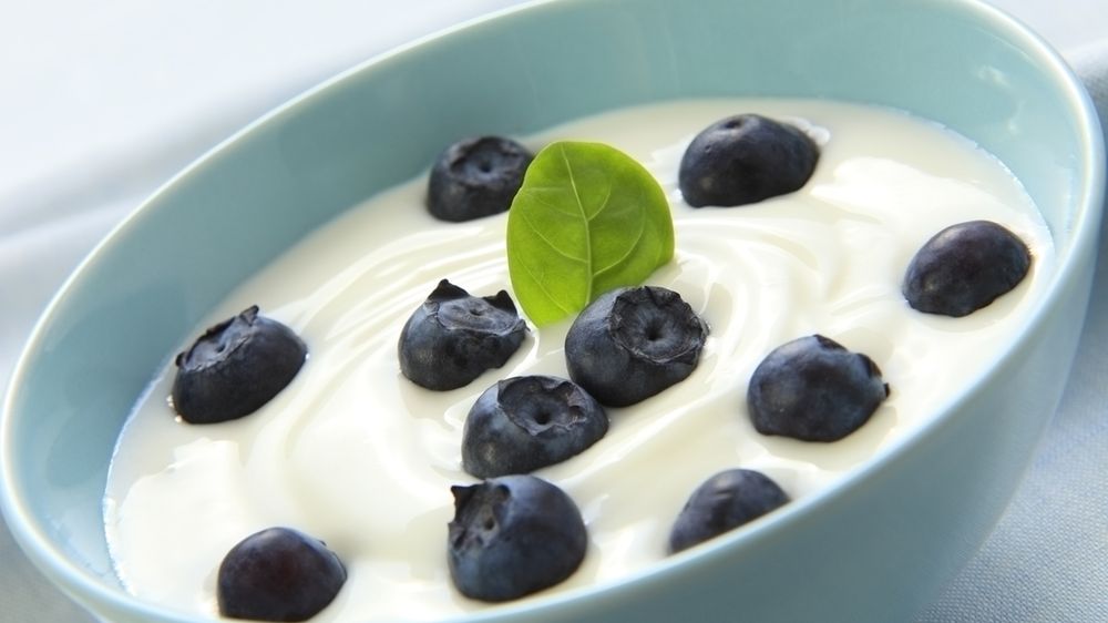 Jogurt waniliowy bez zawartości tłuszczu