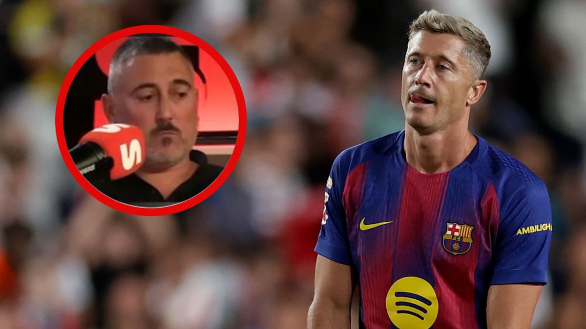 Getty Images / Na zdjęciu: Robert Lewandowski i Ivan San Antonio (w kółku)