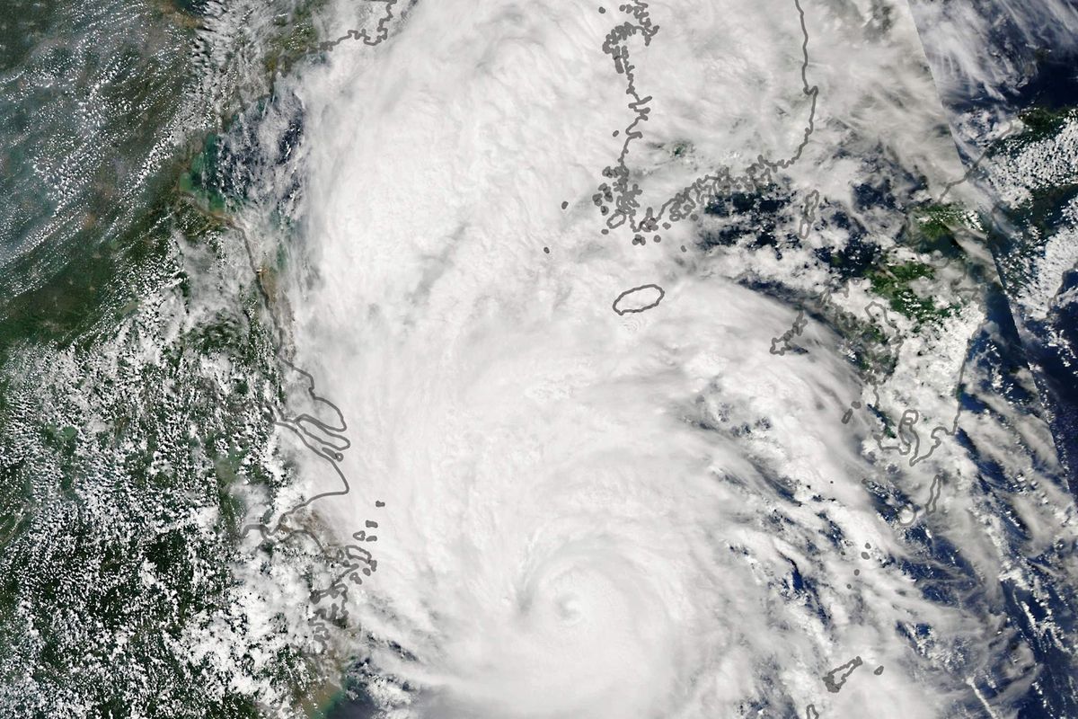 Nie tylko huragan Dorian. Tajfun Lingling spustoszył Półwysep Koreański