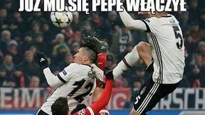 Lewandowskiemu włączył się Pepe. Zobacz memy po meczach Ligi Mistrzów