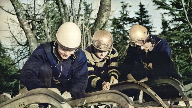 saneczkarki NRD 1968