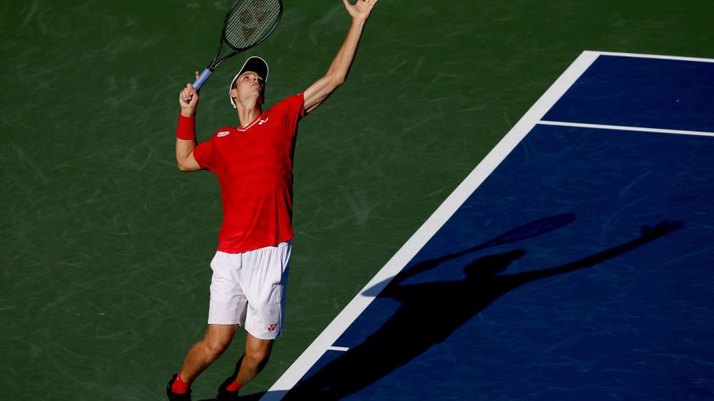 Getty Images / Matthew Stockman / Na zdjęciu: Hubert Hurkacz