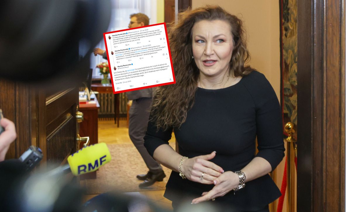 Pawłowska znowu zmieniła zdanie. Jej wpis nadal jest dostępny