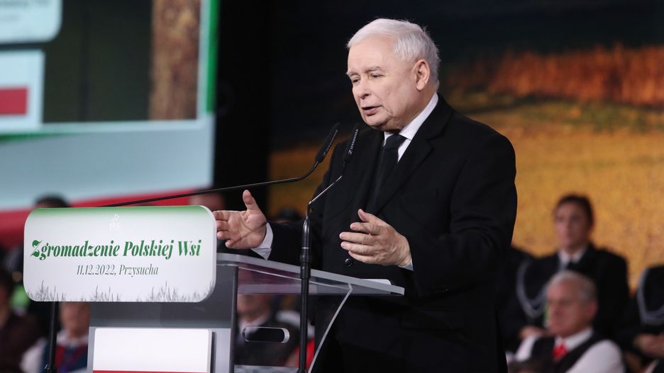 Jarosław Kaczyński na Zgromadzeniu Polskiej Wsi
