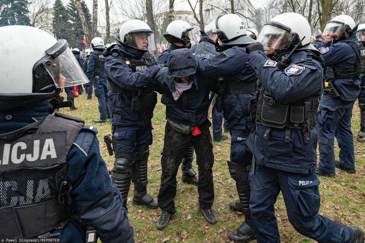 Zamieszki przed Sejmem. Są zarzuty dla zatrzymanych