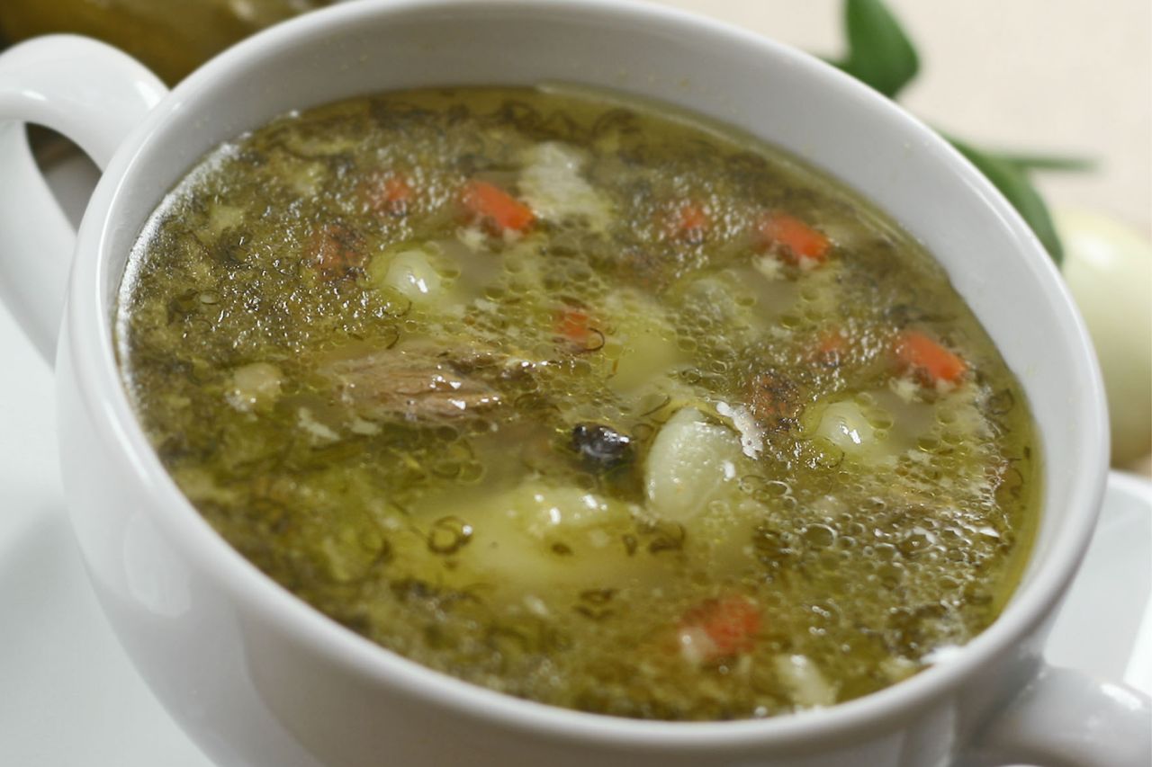 Przepis na zdrową zupe ogórkową