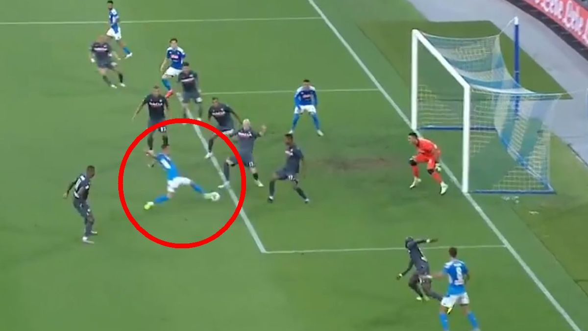 Zdjęcie okładkowe artykułu: Twitter / Eleven Sports / Na zdjęciu: Arkadiusz Milik (Napoli) strzela gola w spotkaniu z Udinese