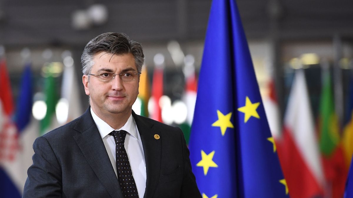 Na zdjęciu Andrej Plenković, premier Chorwacji