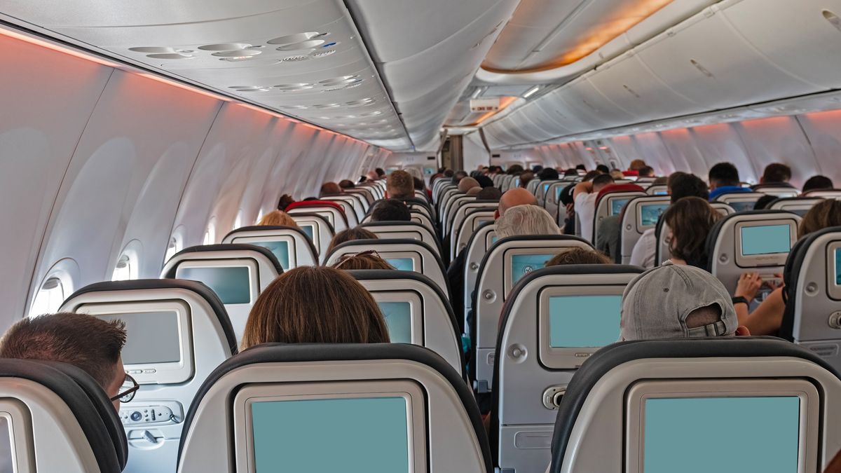 Samolot nie należy do najczystrzych miejsc 