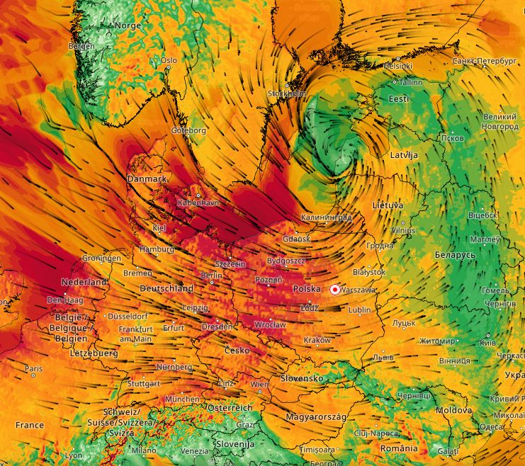 Zamiast śniegu będzie cyklon. Stoi za tym planeta Ziemia 