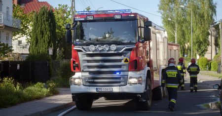 Lisków. Tragiczny pożar pod Kaliszem. Jedna osoba nie żyje