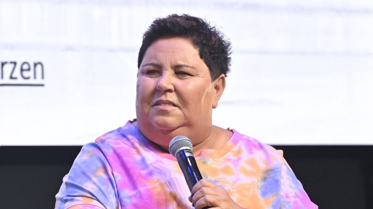 Na zdj.: Dorota Wellman, Fot. Jacek Kurnikowski/AKPAczerwiec 2024, Festiwal See Bloggers 2024, Festiwal See Bloggers - niedziela, Dorota Wellman, See Bloggers