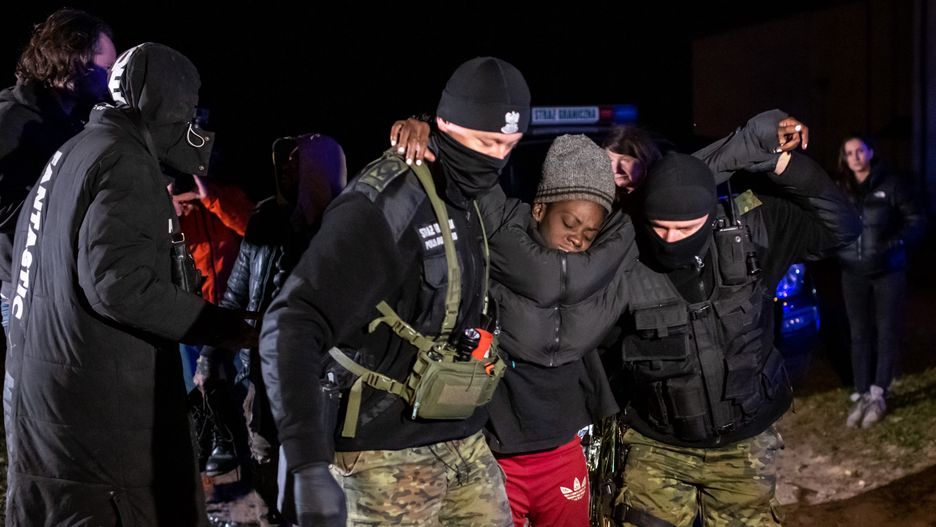W Gródku zatrzymano jedenaścioro migrantów