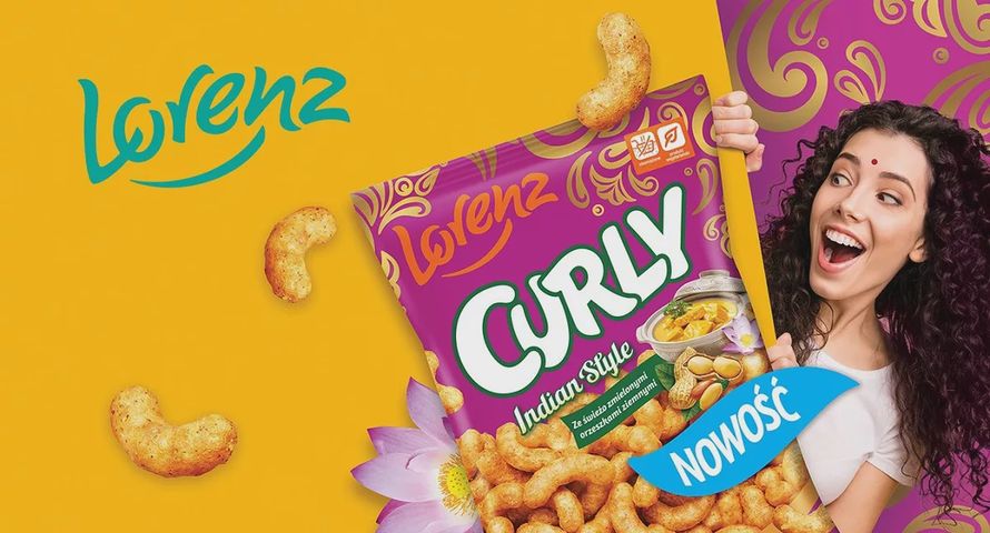 Lorenz kampanią wspiera limitowaną edycję marki Curly