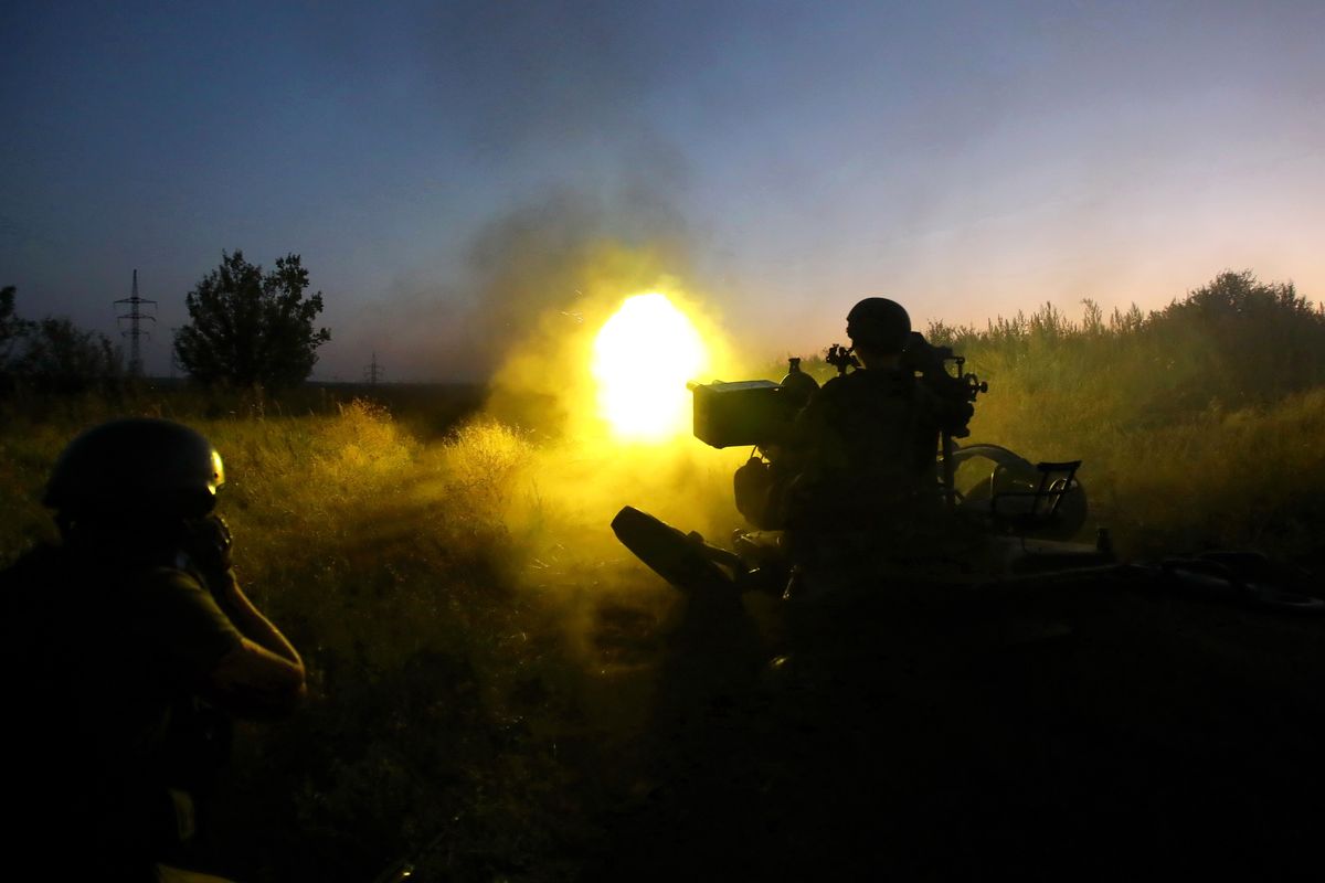 Ukraińska obrona przeciwlotnicza w akcji