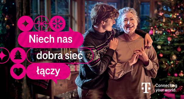 „Niech nas dobra sieć łączy” w świątecznej kampanii T-Mobile
