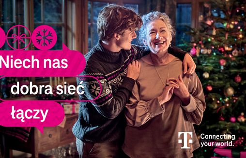 „Niech nas dobra sieć łączy” w świątecznej kampanii T-Mobile