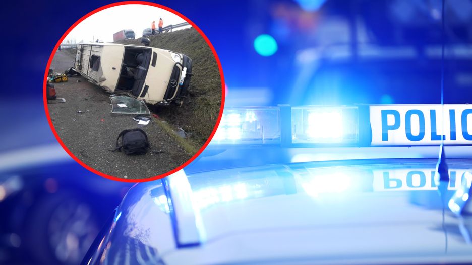 Autobus, którym jechali żołnierze wojsk specjalnych, wpadł do rowu