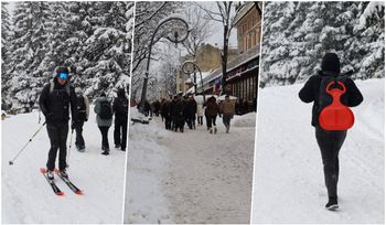 Zakopane: Gruba warstwa śniegu i start sezonu skitourowego