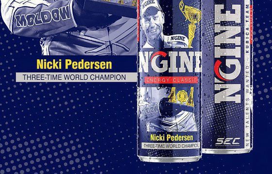 Nicki Pedersen ambasadorem napoju energetycznego N’Gine