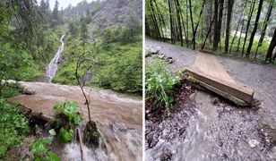 Zamknięty popularny szlak w Tatrach. "Pilne prace naprawcze"