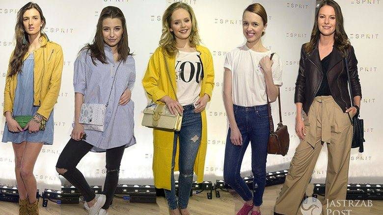 Gwiazdy na otwarciu sklepu Esprit