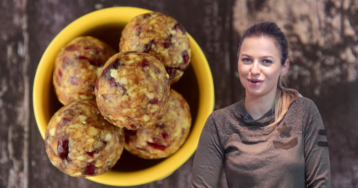 Oto najsłynniejsza przekąska Ani Lewandowskiej. Jej kulki mocy są pyszne, dietetyczne i niesłychanie zdrowe