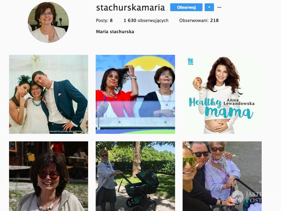 Maria Stachurska na Instagramie