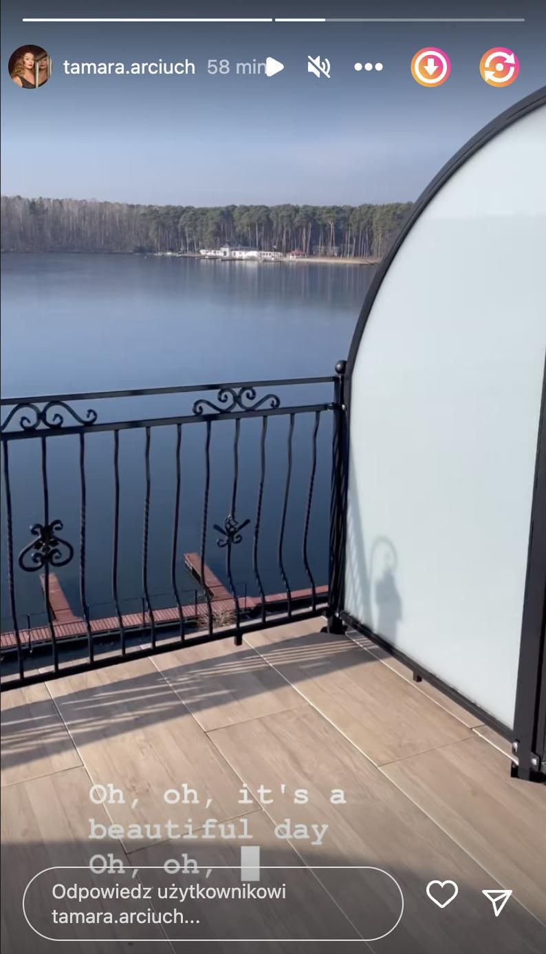 Relacja na story Tamary Arciuch