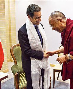 Ambasador wezwany po rozmowie Sarkozy'ego z Dalajlamą