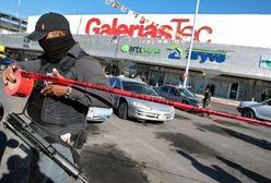 Bitwa w centrum handlowym - zginął policjant