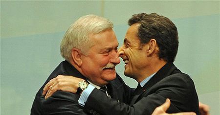 Sarkozy do Lecha Wałęsy: jesteś wielkim Europejczykiem