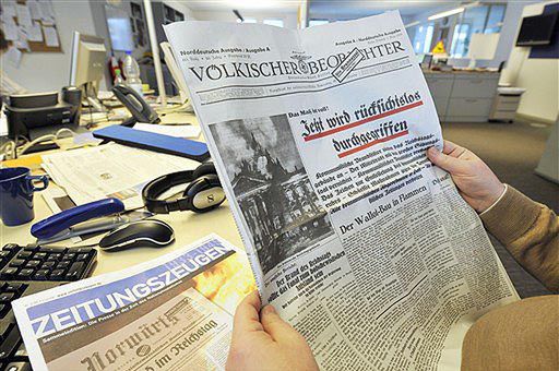 Bawaria konfiskuje przedruki nazistowskiej prasy