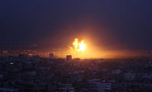 Izraelskie samoloty zbombardowały Gazę