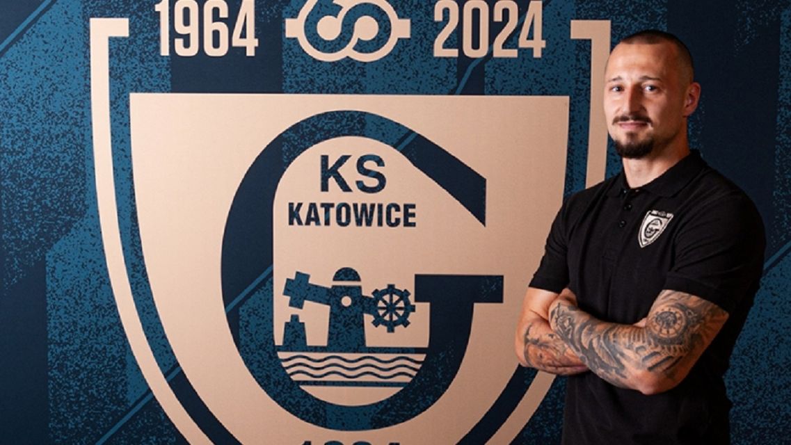 Materiały prasowe / GKS Katowice / Na zdjęciu: Adam Zrelak został nowym piłkarzem GKS-u Katowice