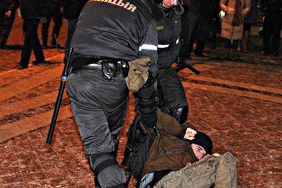Brutalnie zduszony protest na polskiej granicy