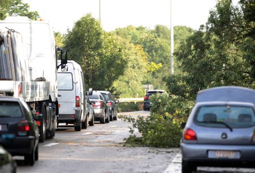 Potężna nawałnica przeszła nad Belgią