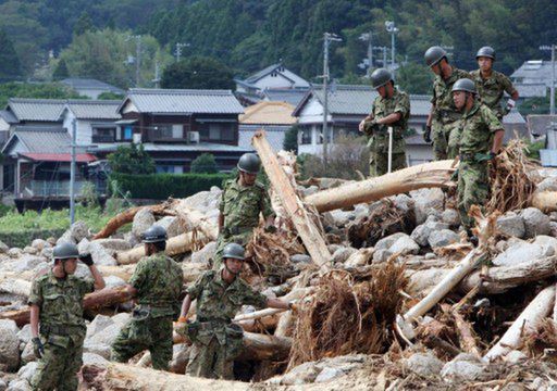 Tragiczne skutki tajfunu - co najmniej 46 osób zginęło